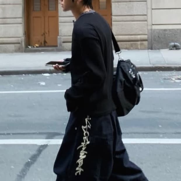 디서먼트 인디고스트림 논페이드 데님 (진청) s