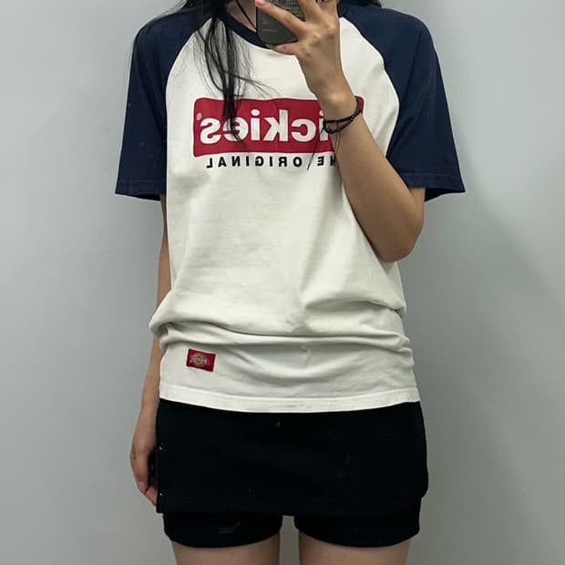 디키즈 y2k 와투케 나그랑 반팔 티셔츠