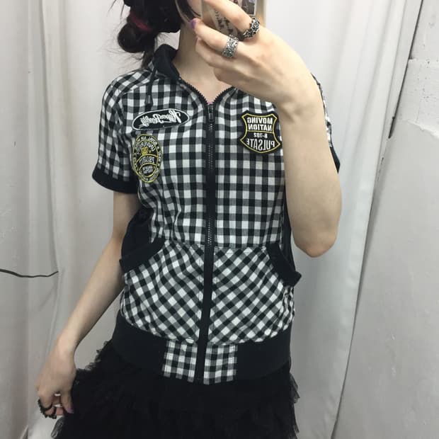 깅엄체크 코디 🖤