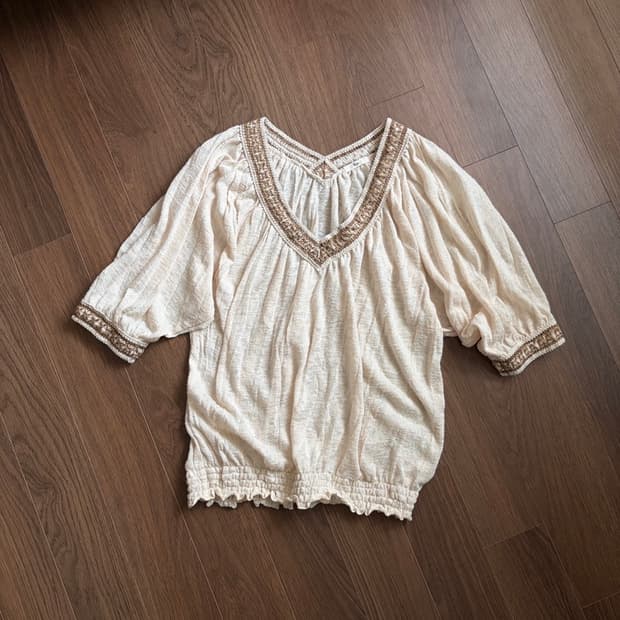 boho knit top