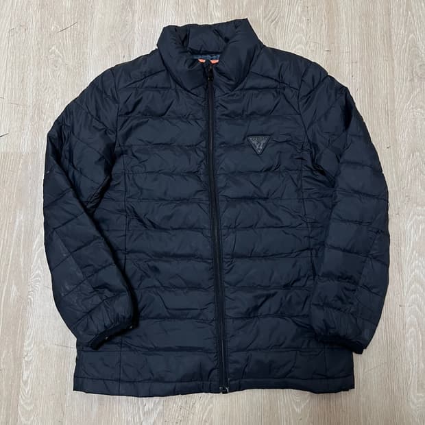 게스 키즈 와펜 구스다운 경량패딩 65-130 