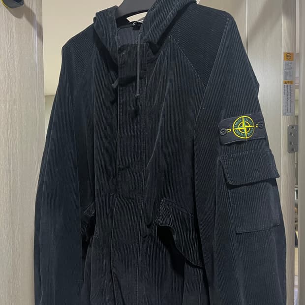 XL 20fw 슈프림 스톤아일랜드 코듀로이 자켓