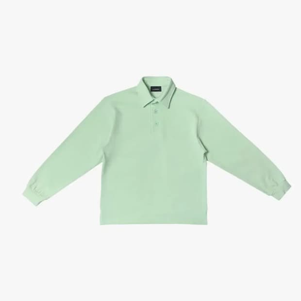 지초이 컴포트 26-001 민트 카라티셔츠 pk shirt 2사이즈