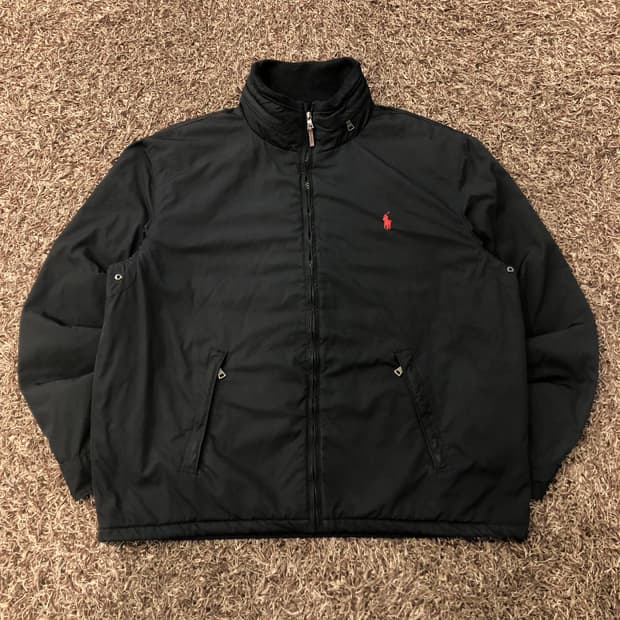 XL 폴로 랄프로렌 폴리쉘 바람막이 페리자켓