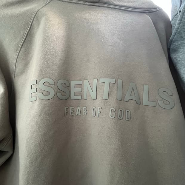 공홈구매 에센셜 피어오브갓 25ss 다크 오트밀