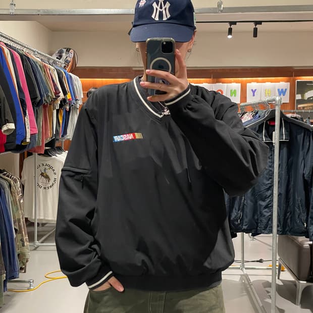 빈티지 바람막이 웜업 (NASCAR)