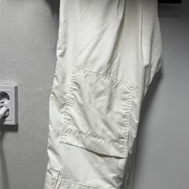 무료배송) 유니폼브릿지 퍼티그 나일론 팬츠 크림 m size