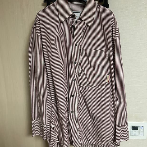 우영미 스트라이프 셔츠