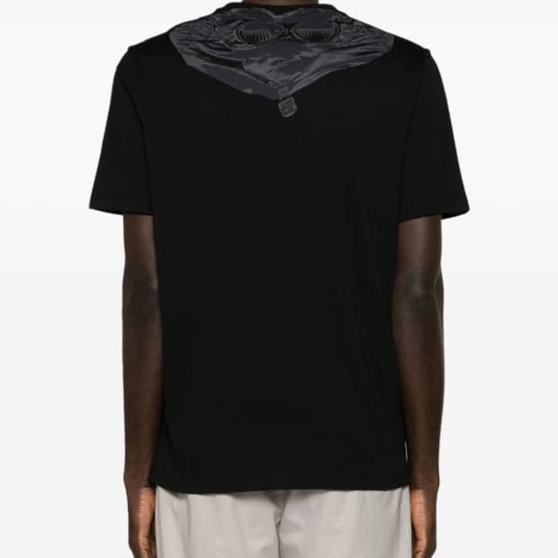 C.P. COMPANY 고글 프린팅 티셔츠