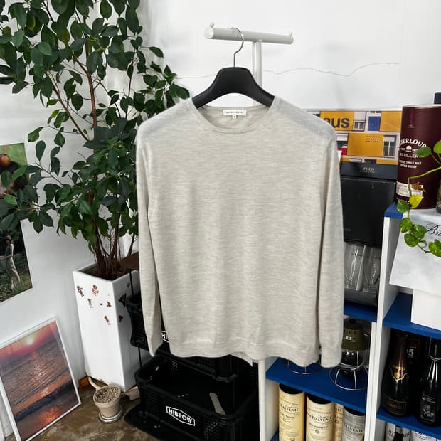 더캐시미어 캐시미어100% 니트 S