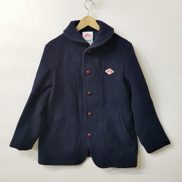 DANTON 단톤 울 코트 네이비