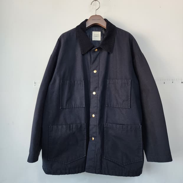 스튜디오 톰보이 코듀로이 칼라 자켓