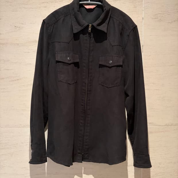 빈티지 스웨이드 셔츠 자켓