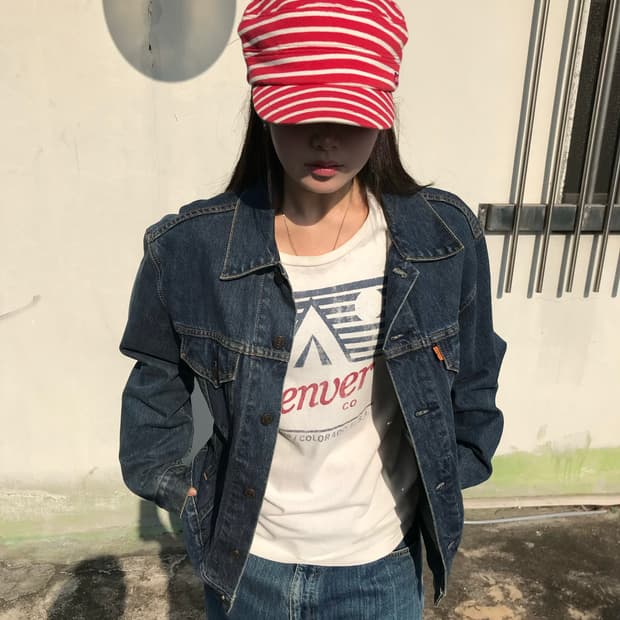 리바이스 빈티지 데님 자켓 