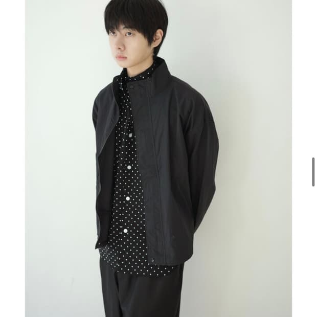 도지노이 바람막이 자켓 블랙