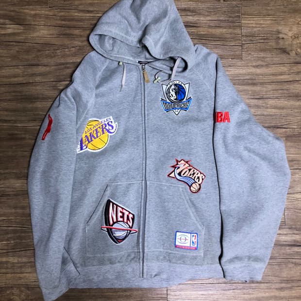 UNK nba 패치 후드집업