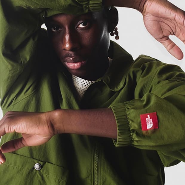 [새제품] 노스페이스 레드박스 나일론셋업 - 카키