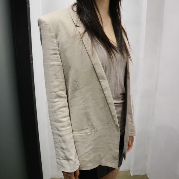 Helmut Lang Linen Blazer
