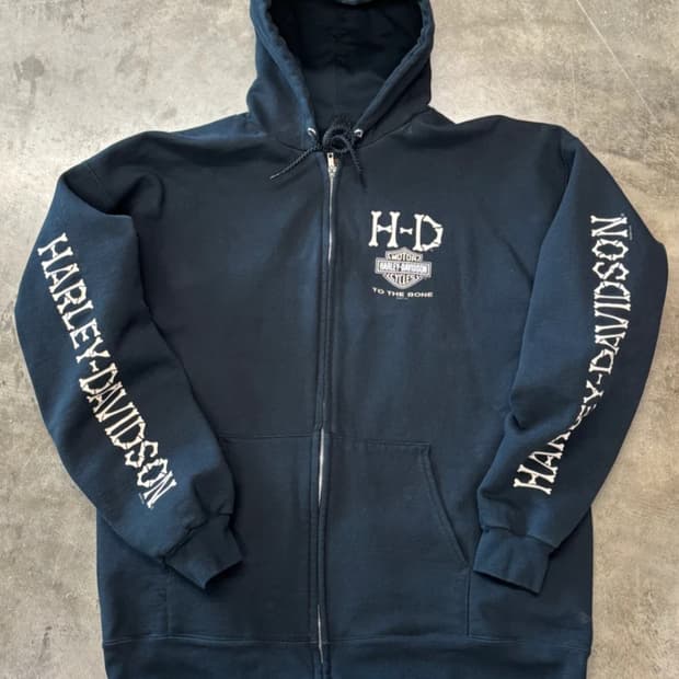 (구매) 할리데이비슨 후디 집업