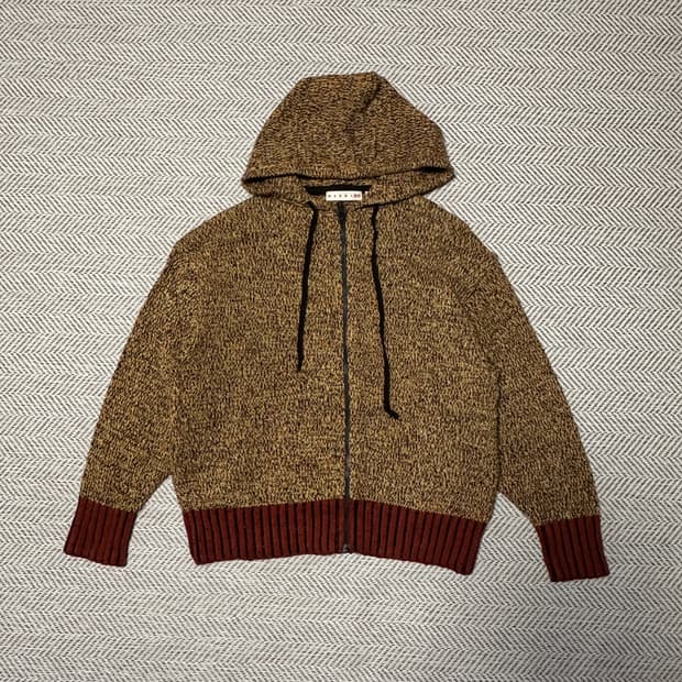 UNIQLO X MARNI knit sweater hoodie