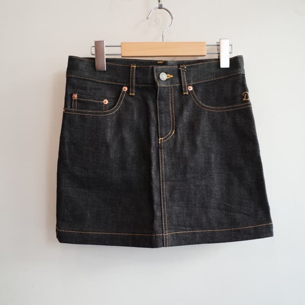 DRESSTERIOR 생지 데님 스커트 (MADE IN JAPAN)