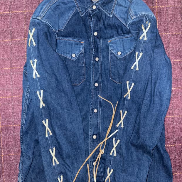 캐피탈 디테일 웨스턴 셔츠