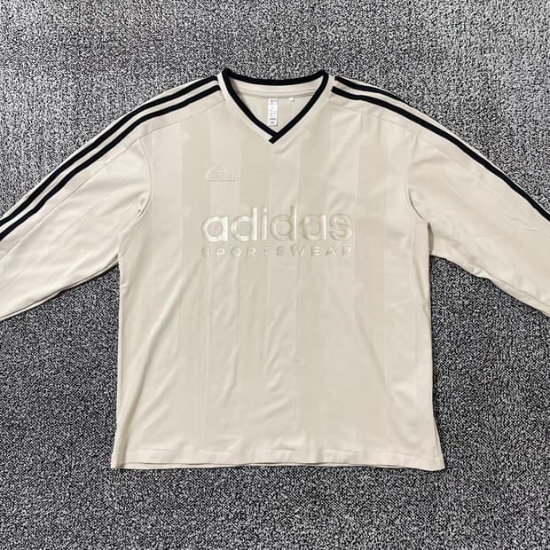빈티지9. 아디다스 하우스 오브 티 긴팔 자카드 저지 알루미나