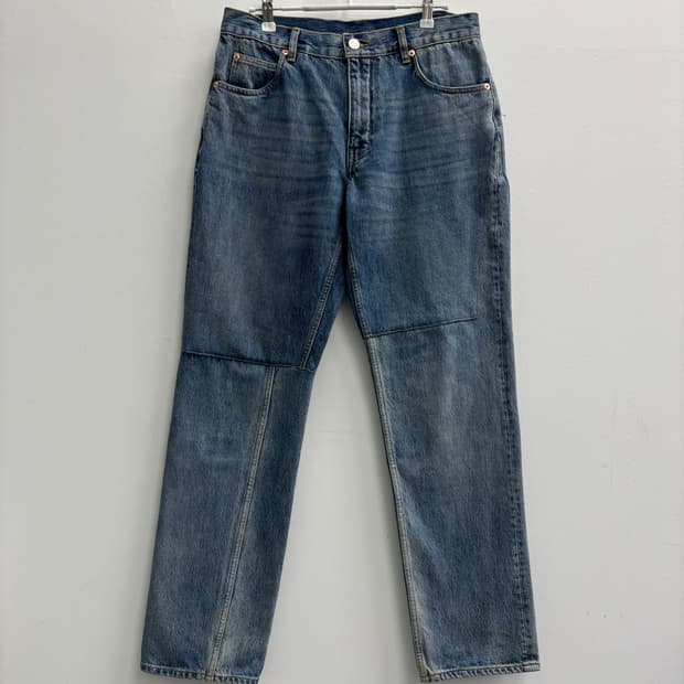 Martine Rose 마틴 로즈 패치워크 스트레이트 데님