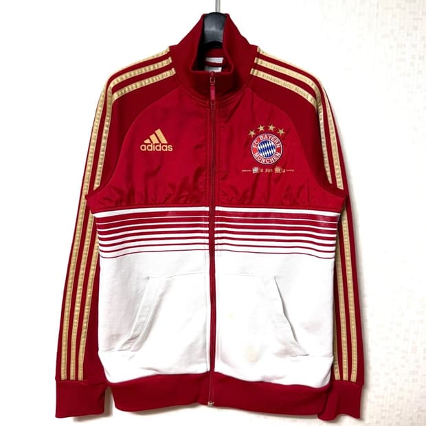 ❤️아디다스 11-12FC 뮌헨 골드 레드 트랙탑 져지❤️