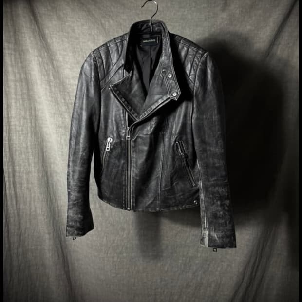 쟈딕앤볼테르 워싱 레더 자켓