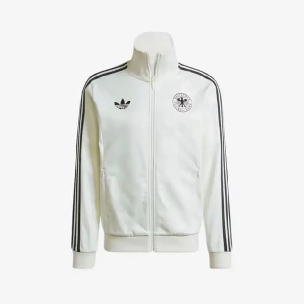 아디다스 독일 베켄바우어 트랙 탑 오프 화이트 - KR사이즈 L