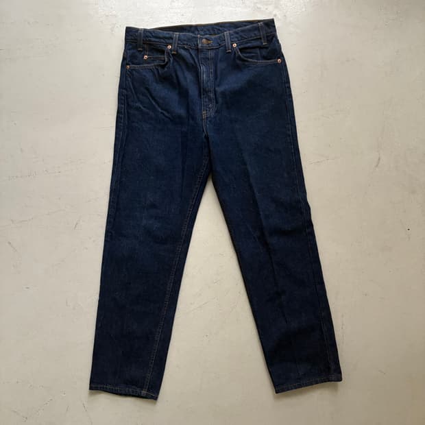 90‘s vtg Levi’s 505 Orange tab denim
