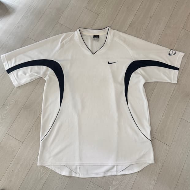 나이키 올드스쿨 스우시 풋볼 슬리브 져지 