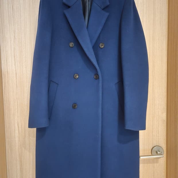 클럽 모나코 /더블 브레스티드 캐시미어  코트 /105