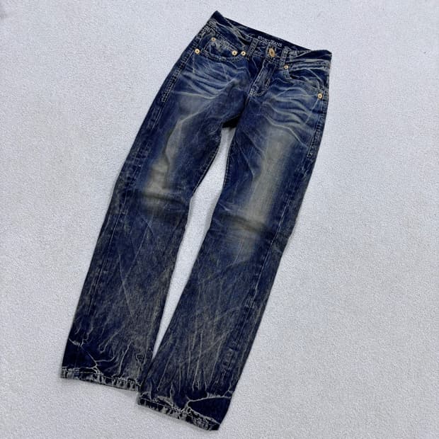 28 에비수 빈티지 워싱 데님 팬츠 0518Y