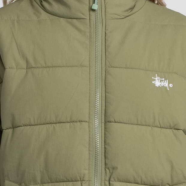 스투시 여성 포레스트 라이트웨이트 푸퍼 자켓 경량 패딩 