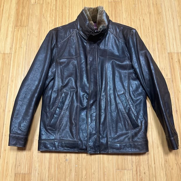 (95) 빈티지 가죽자켓