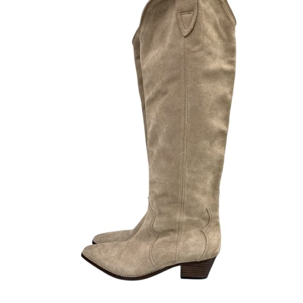 이자벨 마랑 덴비 스웨이드 니하이 부츠 37(235)