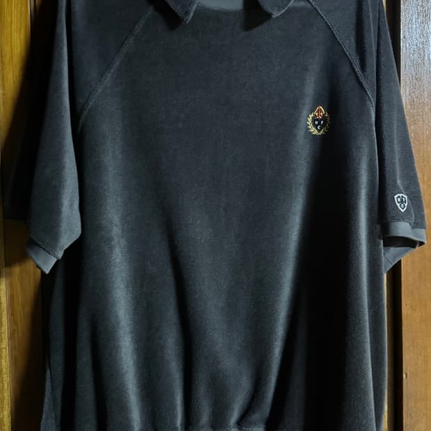 헤리티지플로스 CREST TOWEL COLLAR HALF SLEEVE