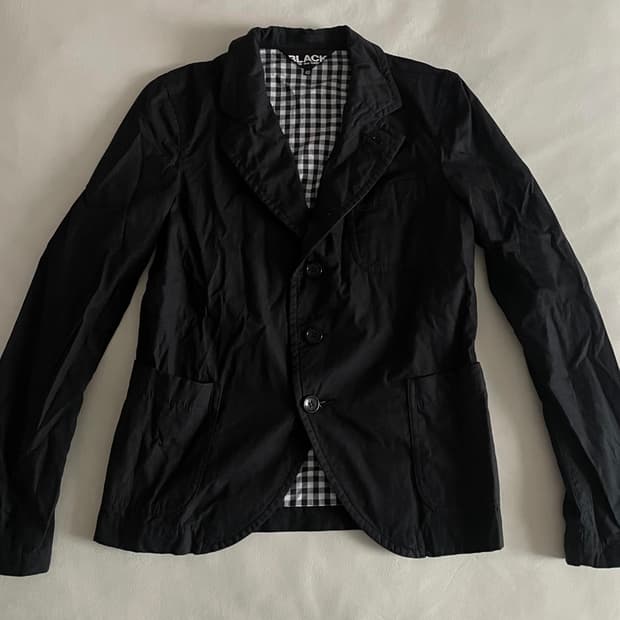 Comme des Garcons Black cotton jacket