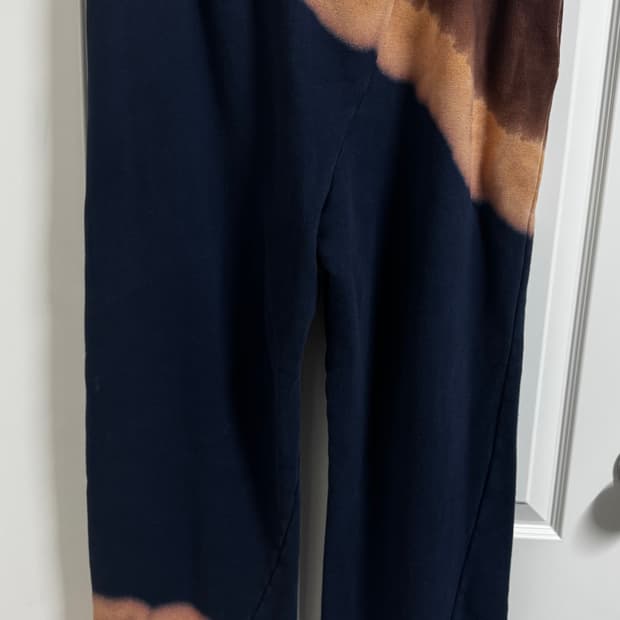 새상품 노마리듬 텍스타일 핸드 다이 스웻팬츠 트레이닝 팬츠