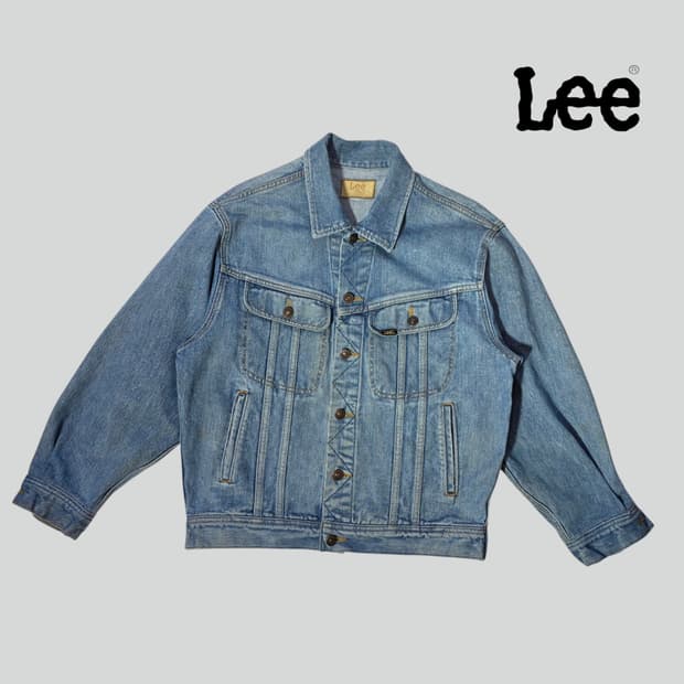 [95]90s 리 LEE 쌍방울 라이센스 데님 자켓