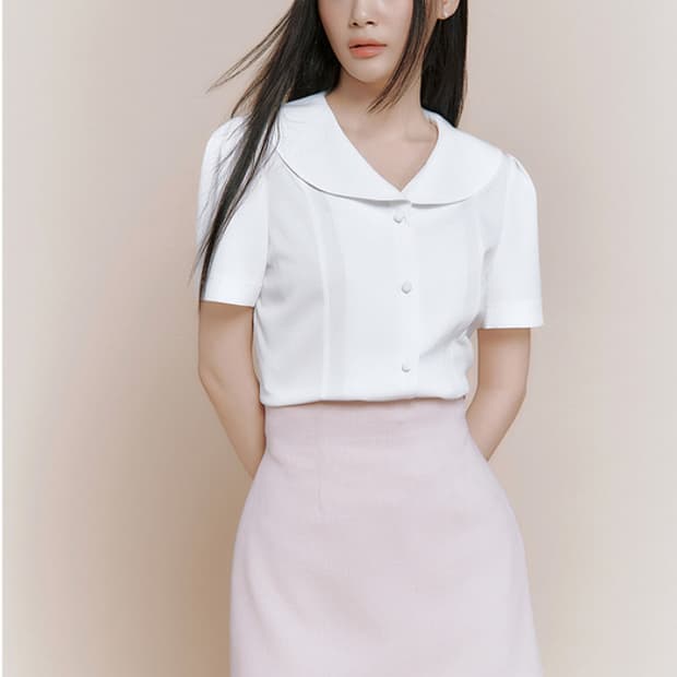 이바나헬싱키 Vellamo blouse 아이보리