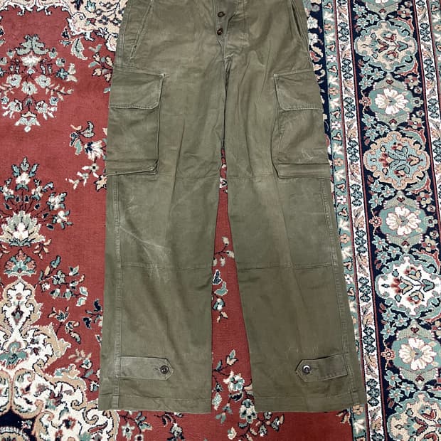 50s french army m-47 pants 프렌치 빈티지