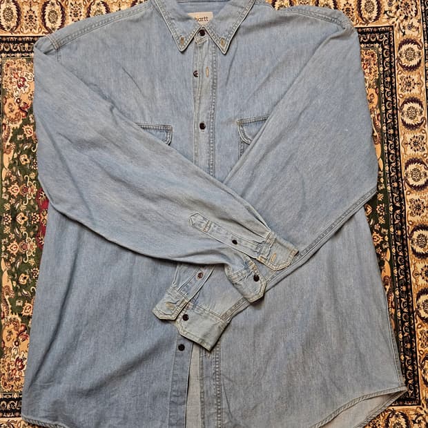 Carhartt Denim Shirt (Light Blue)