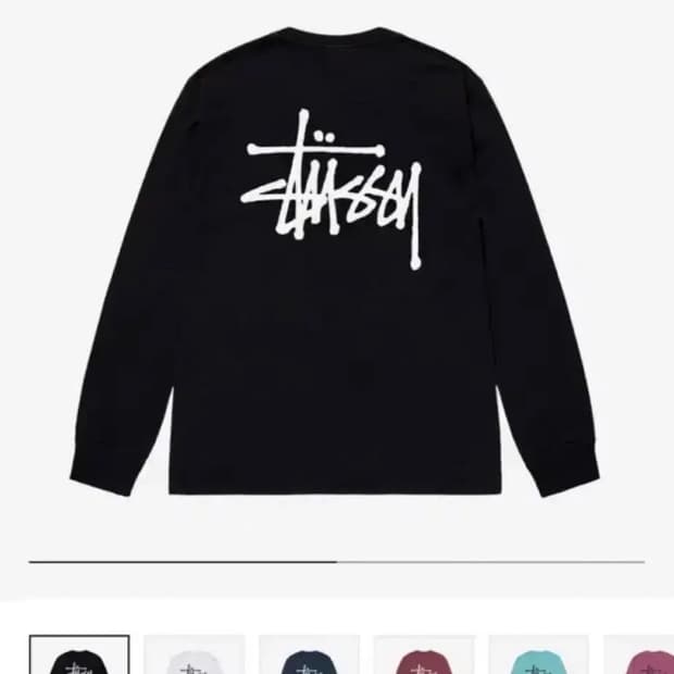 스투시 롱슬리브 L