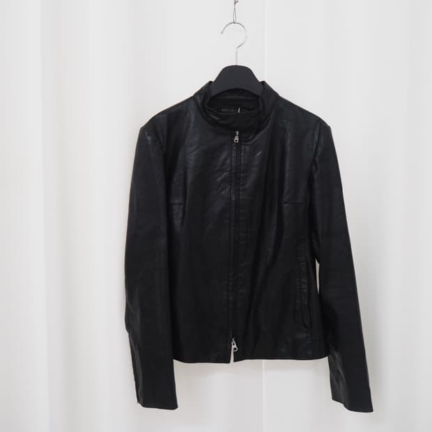 90's MICHEL KLEIN pigskin jacket 