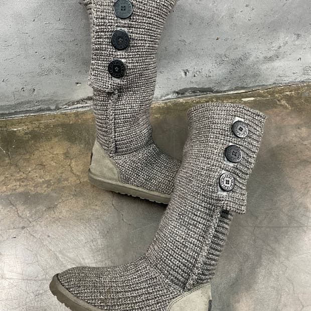 어그 카디 니트 롱 부츠