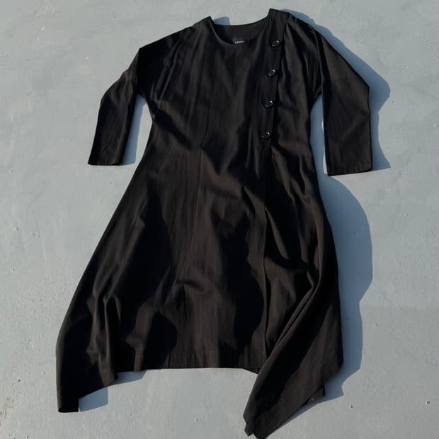 Limi Feu Asymmetrical Button Dress