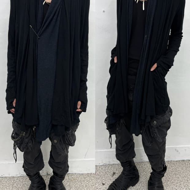 Schlussel Shawl Drape Cardigan  